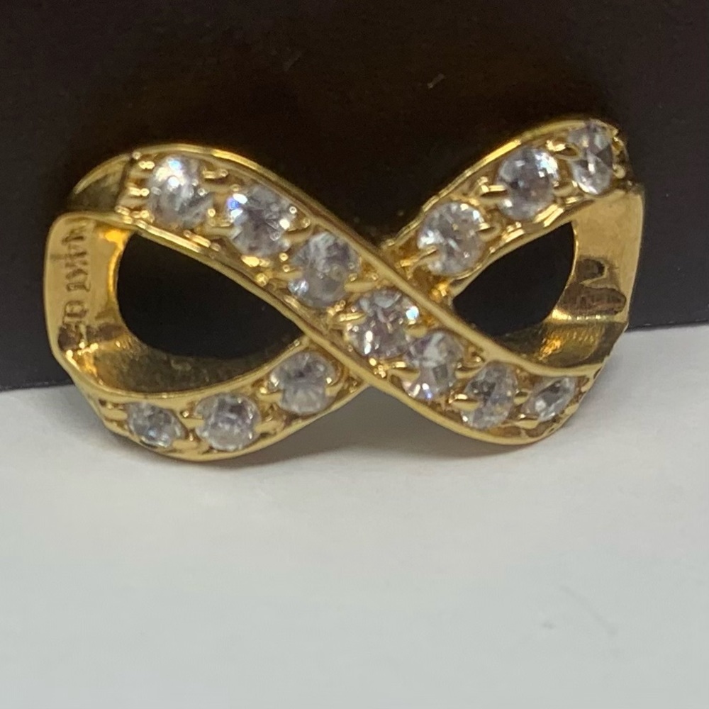 14K GF Infinity Pendant Slide